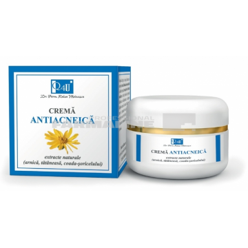 Tis Q4U Crema antiacneica cu Arnica, Tataneasa si Coada-Soricelului 40 ml