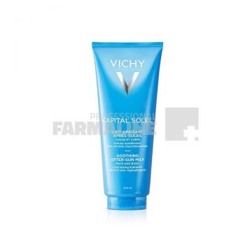 Vichy Capital Soleil Lapte - Gel de corp calmant dupa plaja 300 ml