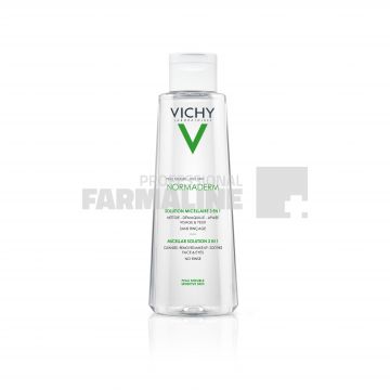 Vichy Normaderm Solutie micelara 3 in 1 pentru tenul cu imperfectiuni 200 ml