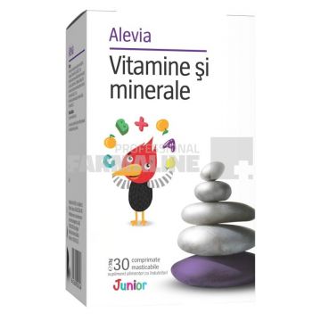 Alevia Junior Vitamine si minerale 30 comprimate masticabile