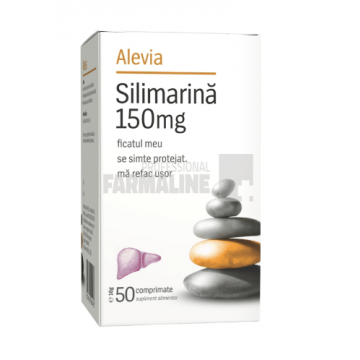 Alevia Silimarina 150 mg 50 comprimate