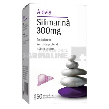 Alevia Silimarina 300 mg 50 comprimate