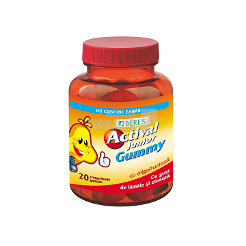 Beres Actival Junior Gummy 50 comprimate gumate