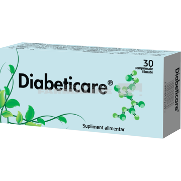 Biofarm Diabeticare 30 comprimate filmate