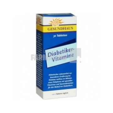 Diabetiker - Vitamine 30 comprimate