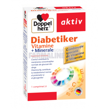 Doppelherz Aktiv Diabetiker 30 comprimate