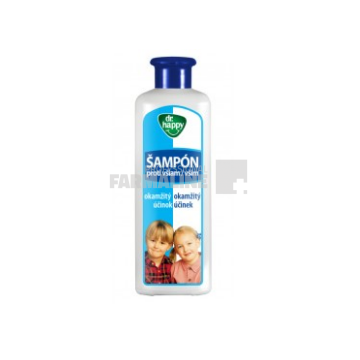 Dr. Happy Sampon antiparazitar 230 ml + Pieptene Cadou