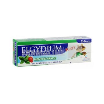 Elgydium Pasta dinti Junior capsuni 2-6 ani 50 ml