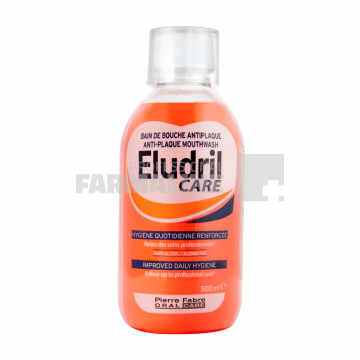 Eludril Care Apa de gura antibacteriana 500 ml