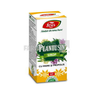 Fares Plantusin Sirop cu miere si propolis 100 ml