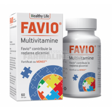 Favio Multivitamine pentru Diabetici 60 comprimate