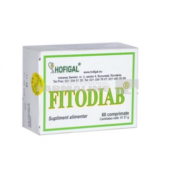 Fitodiab 60 comprimate