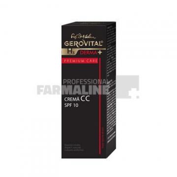 Gerovital H3 Derma+ Premium Care Crema CC SPF10 Medium Tent 30 ml