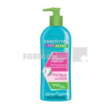 Gerovital Stop Acnee Gel spumant purifiant 150 ml