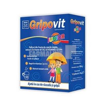 Gripovit Junior 10 plicuri