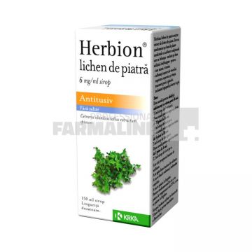 Herbion Lichen de piatra Sirop 6mg/ml 150 ml