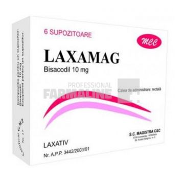Laxamag 10 mg 6 supozitoare