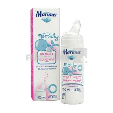 Marimer Baby Spray nazal hipertonic 0+ luni 100 ml