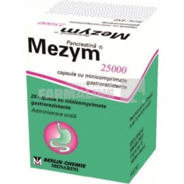 Mezym 25000 20 capsule