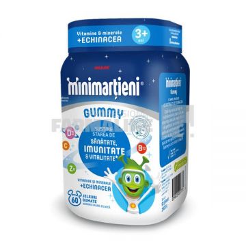 Minimartieni Gummy Activ Vitamine, minerale si echinacea 60 jeleuri