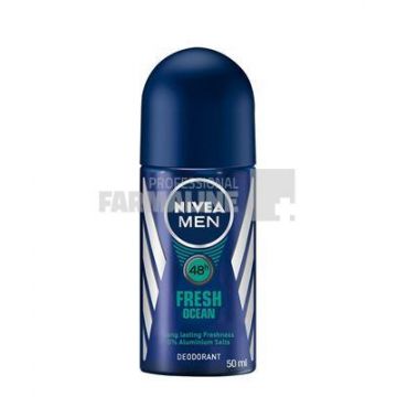 Nivea 80054 Men Fresh Ocean Deodorant roll-on 50 ml