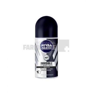 Nivea 82245 Men Invisible for Black & White Deodorant roll-on 50 ml Nivea 82245 Men Invisible for Black & White Deodorant roll-on 50 ml