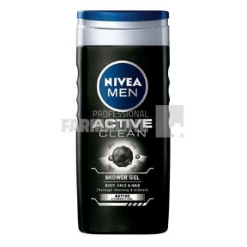 Nivea 84045 Men Active Clean Gel de dus 250 ml