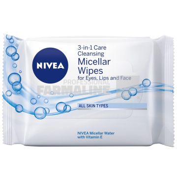 Nivea 89252 Servetele demachiante micelare 25 bucati