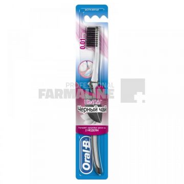 Oral B UltaThin Pro Gum Periuta de dinti Black Tea