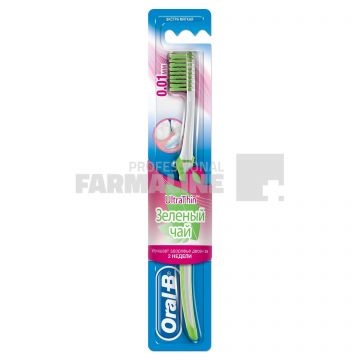 Oral B UltraThin Pro Gum Periuta de dinti Green Tea