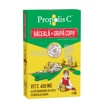 Propolis C Raceala si gripa  Kids 8 plicuri