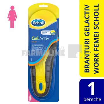 Scholl Gel Activ Work Insoles Branturi pentru femei