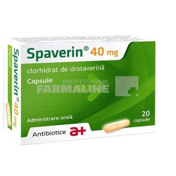 Spaverin 40 mg 20 capsule