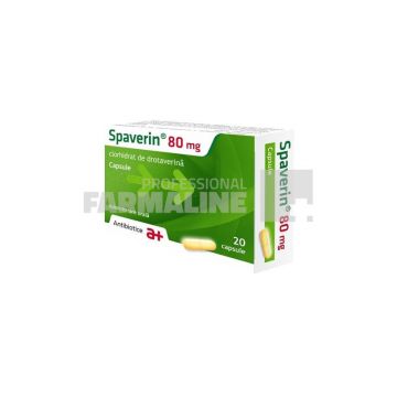 Spaverin 80 mg 20 capsule