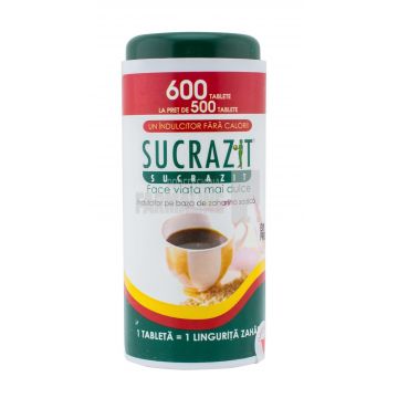 Sucrazit 500 tablete + 100 tablete Gratis