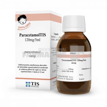Tis Paracetamol Sirop 120mg/5ml 100 ml