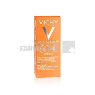 Vichy Capital Soleil Dry Touch Emulsie matifianta pentru fata SPF50 50 ml