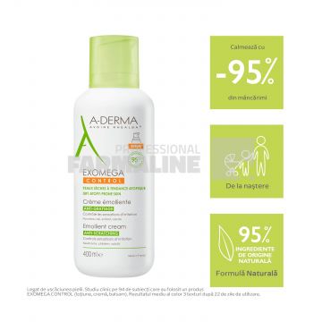 A-Derma Exomega Control Crema emolienta 400 ml