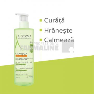 A-Derma Exomega control Gel 2 in 1 500 ml