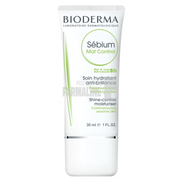 Bioderma Sebium Mat Control Fluid hidratant matifiant 30 ml
