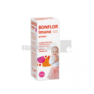 Bonflor Imuno picaturi 0+ luni 9 ml