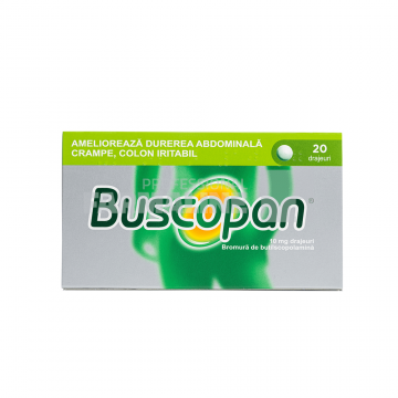 Buscopan 10 mg 20 drajeuri