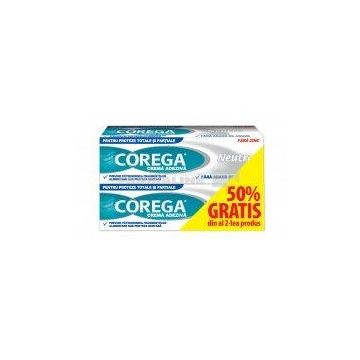 Corega Neutro Crema adeziva 40 g 1 + 1 50%din al II lea