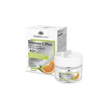 Cosmetic Plant Vitamin C Plus Pachet Crema antirid 40+ 50 ml + Apa Micelara 150 ml