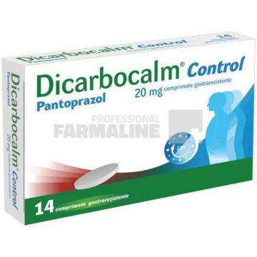 Dicarbocalm Control 20 mg 14 comprimate