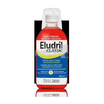 Eludril Classic Apa de gura 500 ml