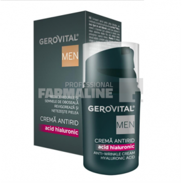 Gerovital Men Crema cu acid hyaluronic 30 ml