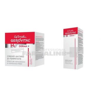 Gerovital Pachet Derma+ Premium Care Crema antirid si fermitate 50 ml + Derma+ Premium Care Filler intens antirid 15 ml