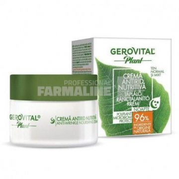 Gerovital Plant Microbiom Protect Crema antirid nutritiva 50 ml