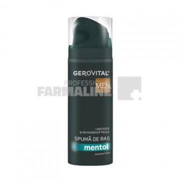 Gerovital Spuma de ras mentol 200 ml